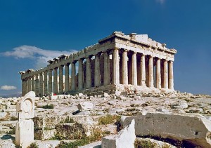 "The Parthenon in Athens" by Steve Swayne - File:O Partenon de Atenas.jpg, originally posted to Flickr as The Parthenon Athens. Licensed under CC BY 2.0 via Wikimedia Commons.