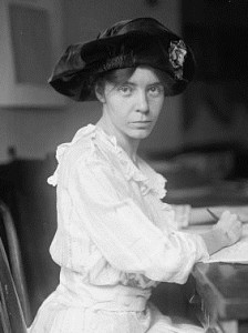 "Alice Paul1915" by Harris & Ewing - This image is available from the United States Library of Congress's Prints and Photographs division under the digital ID hec.06766. Licensed under Public Domain via Wikimedia Commons